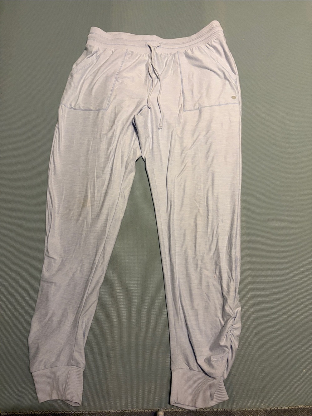 Harmony & Balance size Medium Light Gray Jogger Pants - Casual Comfort